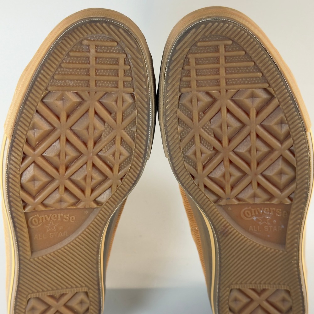 Converse Chuck Taylor One Star Corduroy Womens 8 Sneaker Brown Gum Lace Low Shoe - Picture 16 of 16